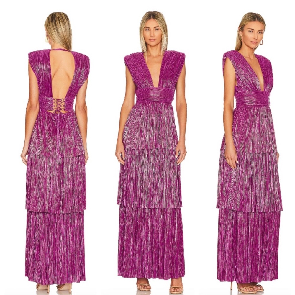 Sabina musayev Judith tiered gown